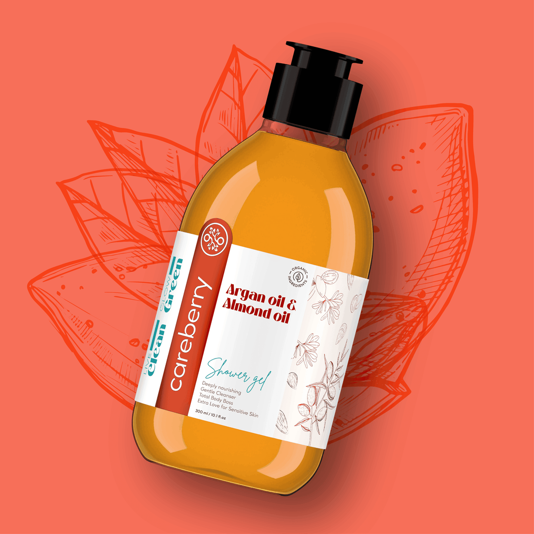 Argan & Almond Oil Nourishing Shower Gel - Careberry